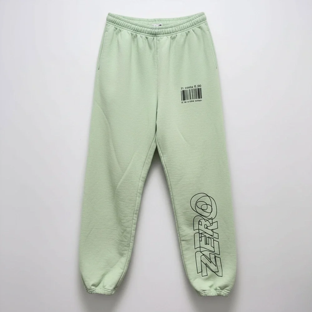 The Mayfair Group It Costs Zero Dollars Sweatpants Green Size Small/Medium